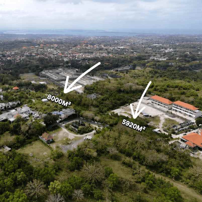 dijual tanah utara patung gwk