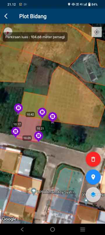 dijual tanah villa sawangan asri