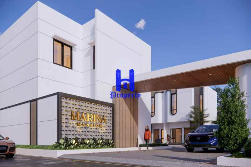 dijual villa komplek marina mansion