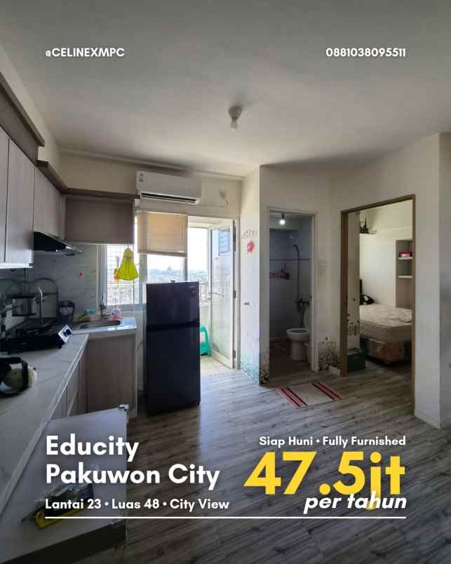 disewakan apartemen pakuwon city