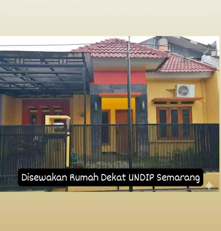 disewakan rumah bulusan tembalang semarang