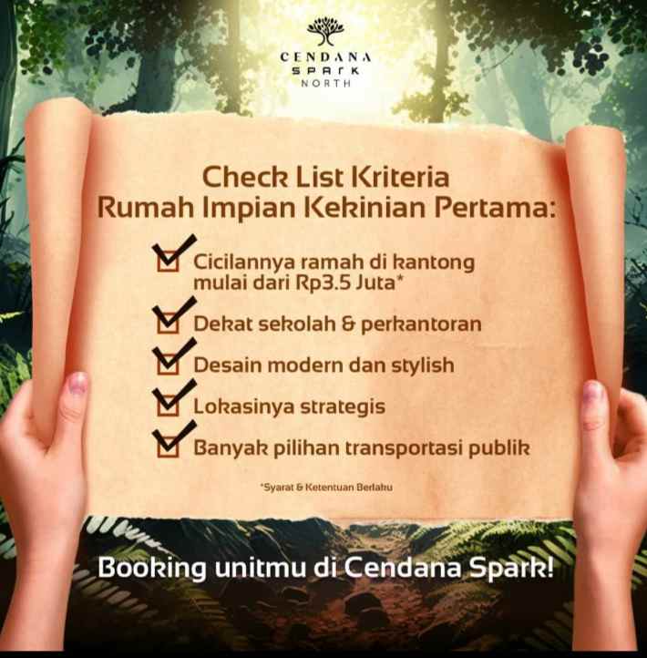 dp nol bisa punya rumah 2 lantai lippo cikarang bekasi