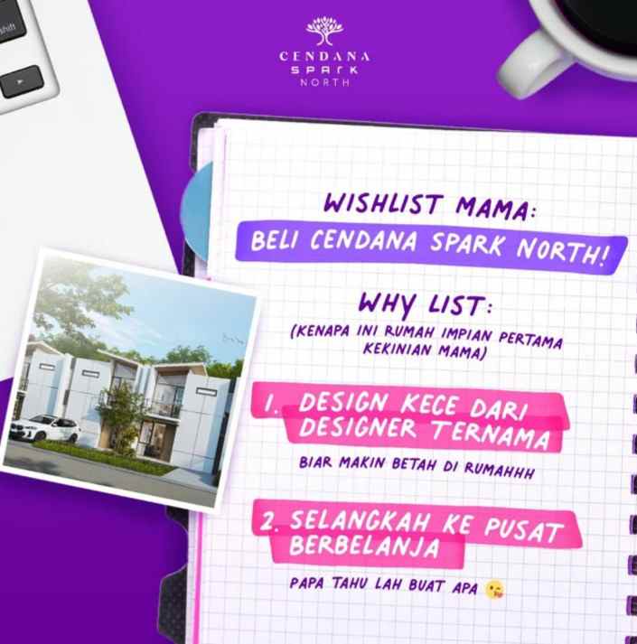 dp nol bisa punya rumah 2 lantai lippo cikarang bekasi