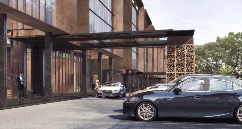 gedung 4 lantai capital cove bsd city