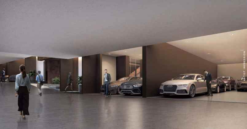 gedung 4 lantai capital cove bsd city