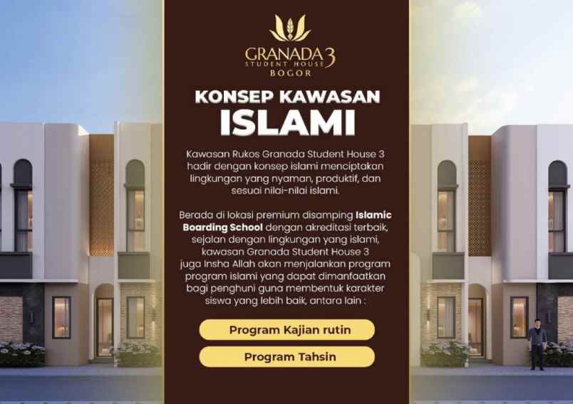 granada student house tahap 3 ipb