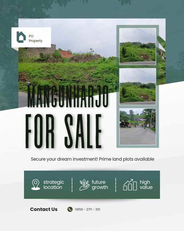 jual dan sewa tanah mangunharjo raya dekat citra grand
