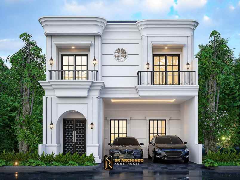 jual rumah classic modern 2 lantai di jagakarsa