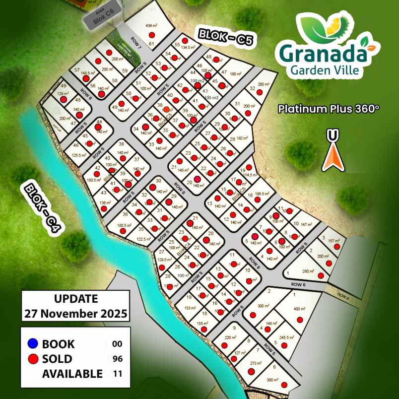 kavling granada garden ville kavling wisata pegunungan