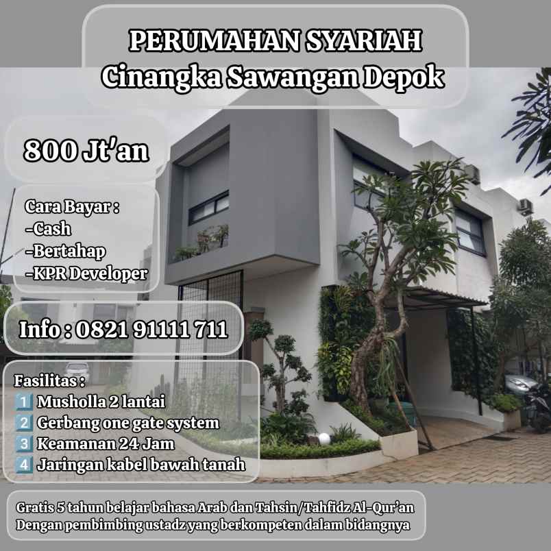 kpr syariah cinangka sawangan depok ready stock