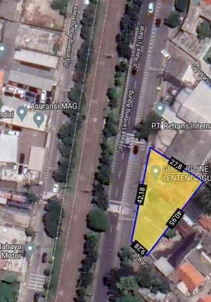 lokasi premium rumah ruko