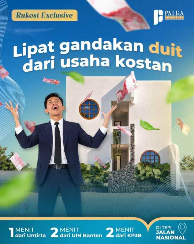 peluang bisnis rukost tepi jalan nasional di serang