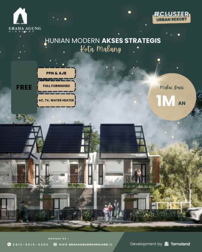 properti kost potensial di malang kota 8 kamar dalam