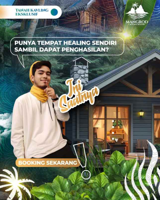 punya tempat healing sendiri sambil dapat penghasilan