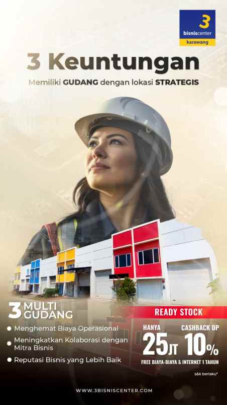 ruko gudang kantor tanjung pura karawang