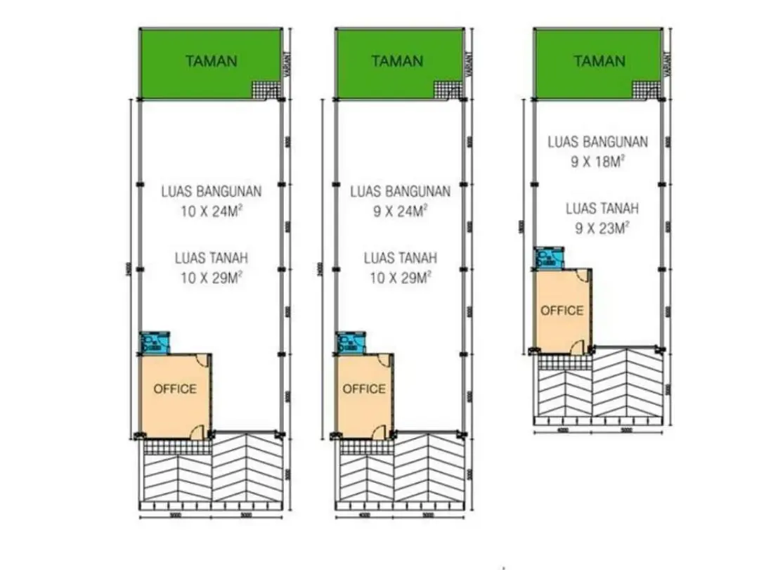 ruko gudang kantor tanjung pura karawang