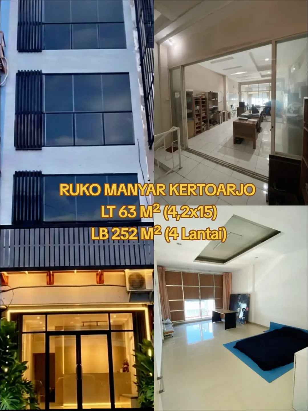 ruko strategis di manyar kertoarjo deretan starbucks