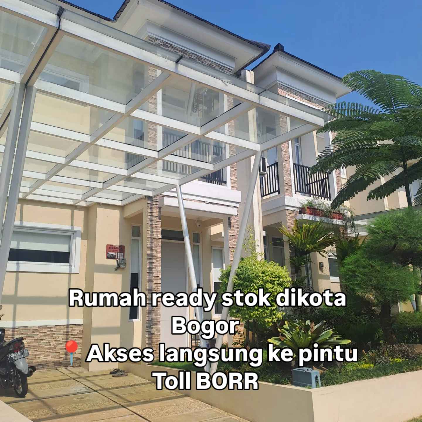 rumah 2lantai siap huni di kota bogor
