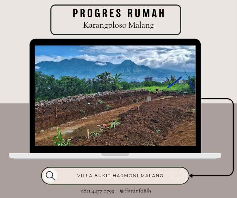 rumah 500 juta an di malang dekat wisata batu