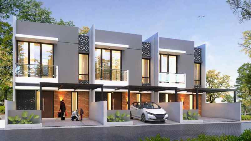 rumah baru 2 lantai dekat stasiun cikampek