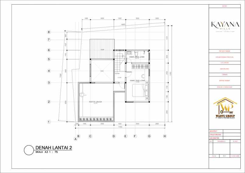 rumah baru dekat alun alun kota magelang