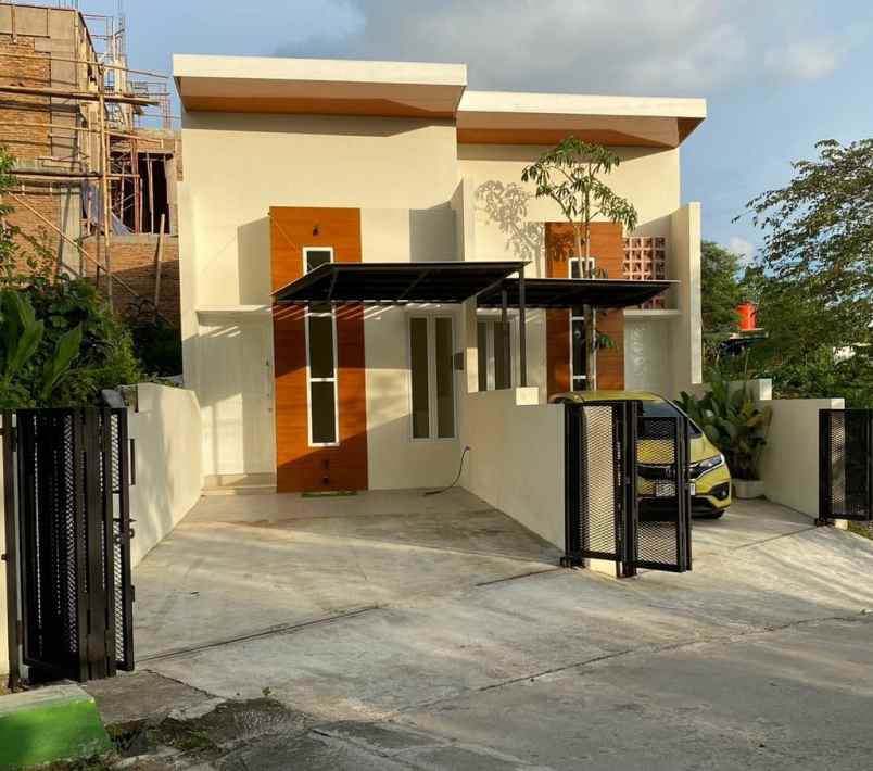 rumah baru modern minimalis dedakt candi kalasan