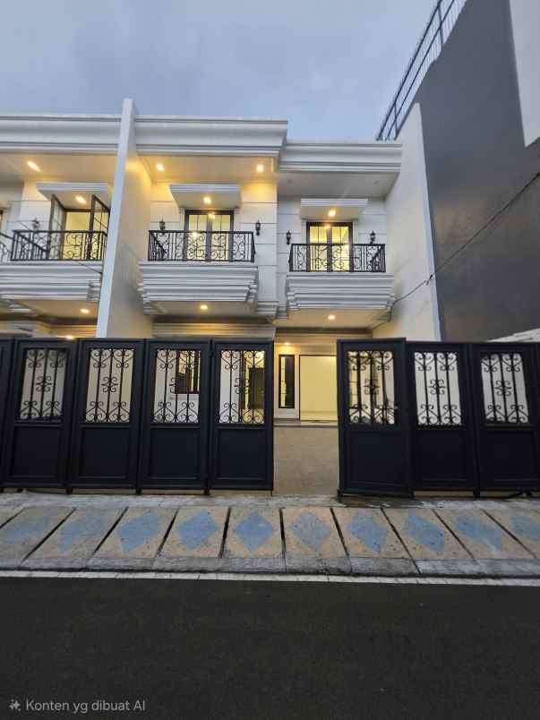 rumah baru non komplek lokasi strategis siap huni