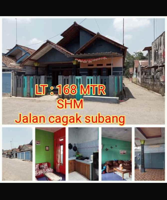 Rumah Daerah Jalan Cagak Subang Jawa Barat