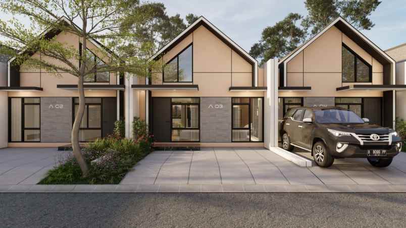 rumah di dekat kota wisata cibubur