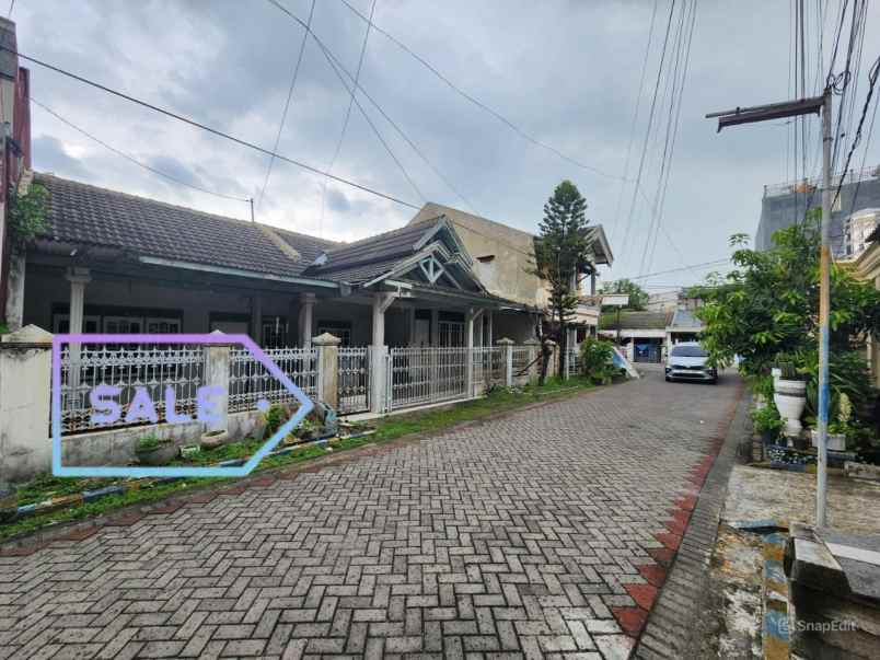 rumah hitung tanah kedung asem surabaya row 2 mobil