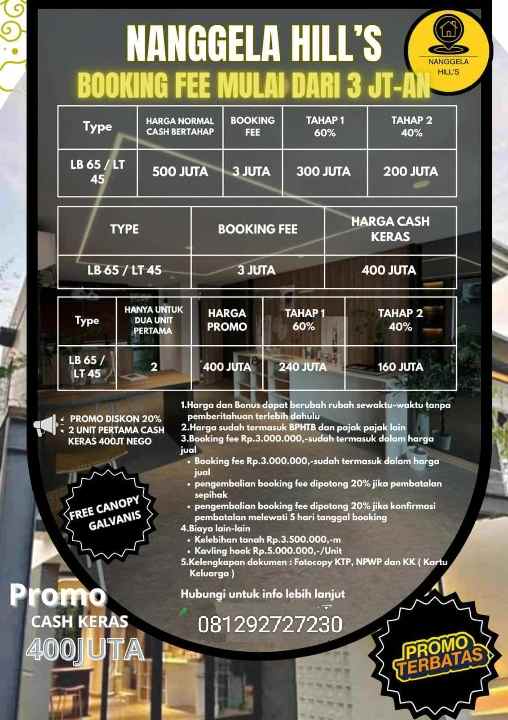 rumah ideal harga promo