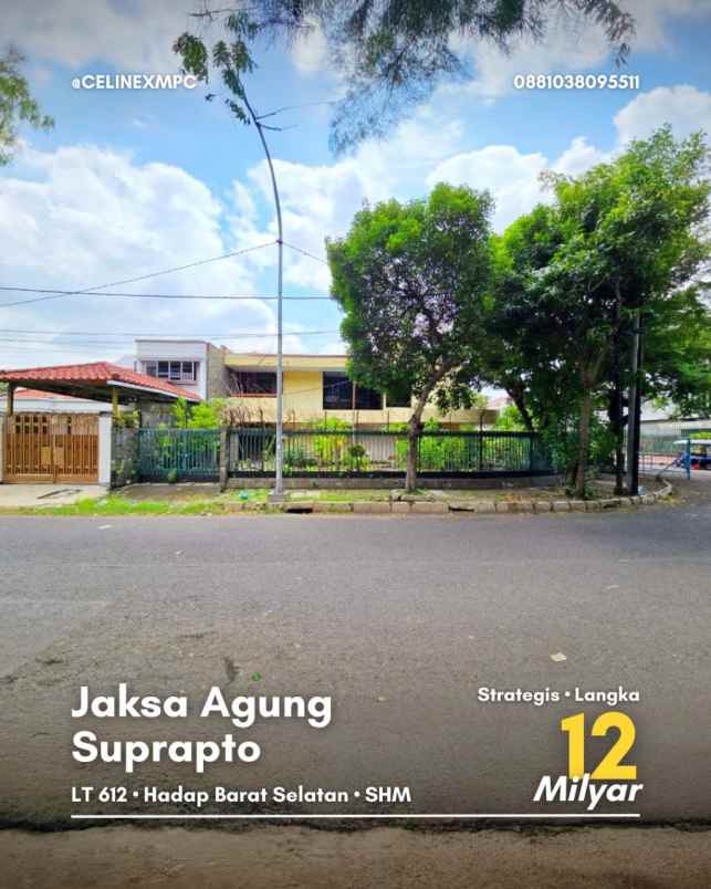 rumah jaksa agung suprapto strategis langka