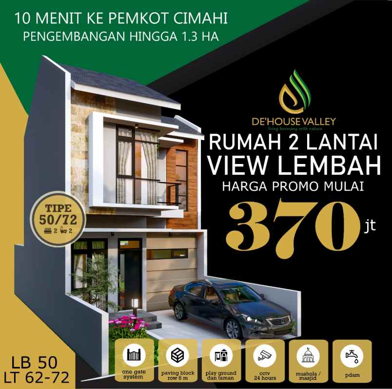 rumah jalan pesona lembah cidahu