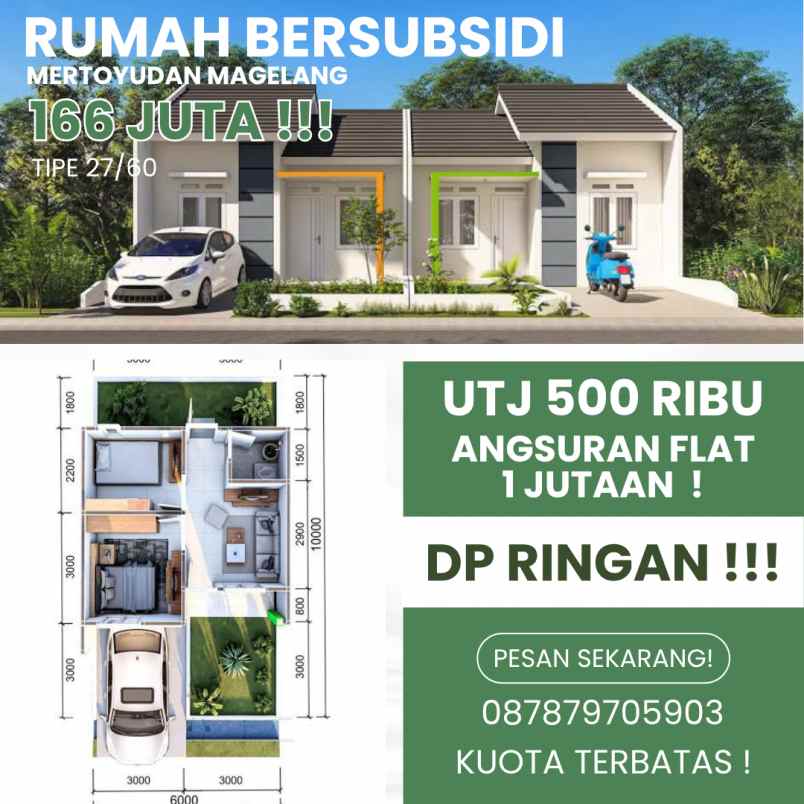 rumah magelang bersubsidi murah