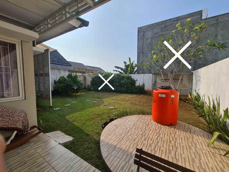 rumah mewah dua lantai siap huni di bsb semarang