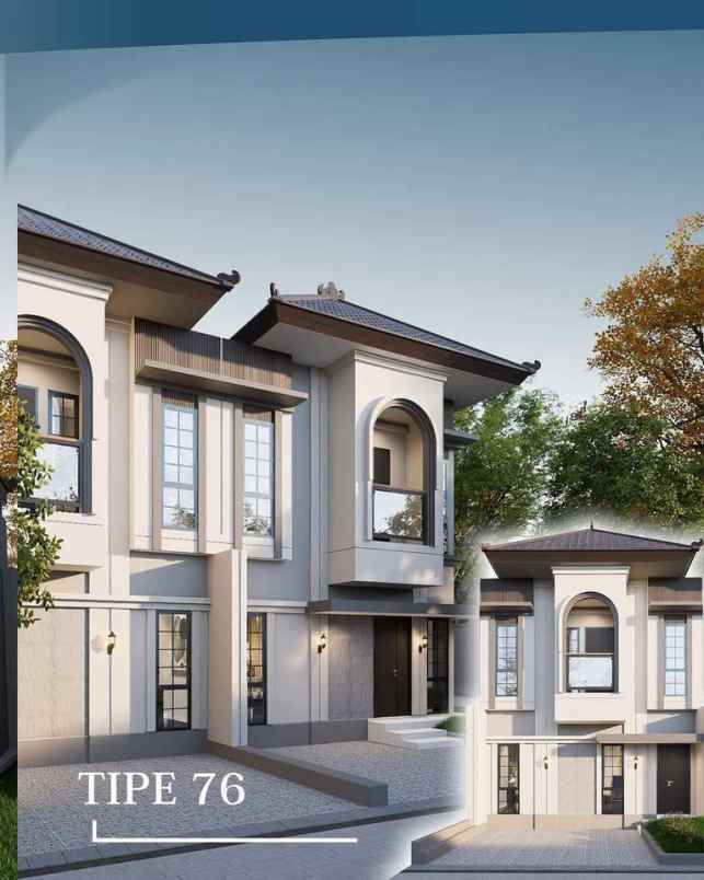 rumah mewah one gate dekat malioboro yogyakarta