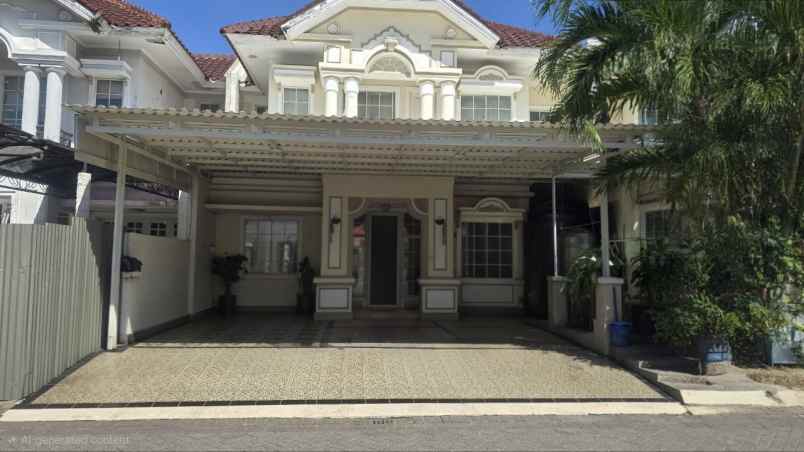 rumah pakuwon city strategis siap huni hadap utara