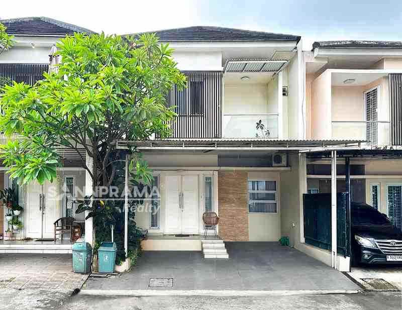 rumah semi furnished dalam cluster sukatani depok fry
