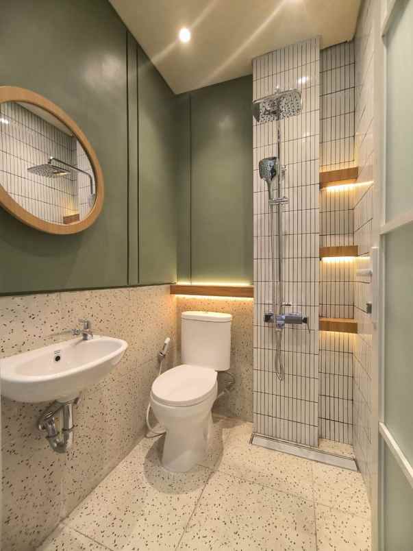 rumah siap huni full furnish lokasi sukun
