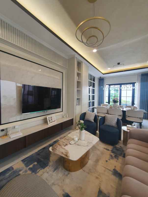 rumah suvarna sutera cluster helios siap huni free ppn
