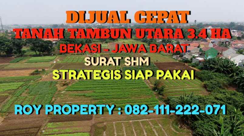 tanah jl jalen raya jejalen jaya