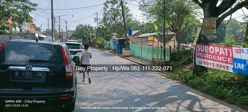 tanah jl jalen raya jejalen jaya