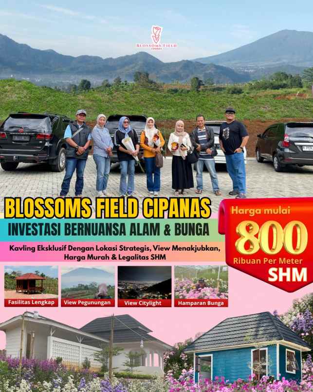 tanah kavling investasi di sukaresmi cianjur