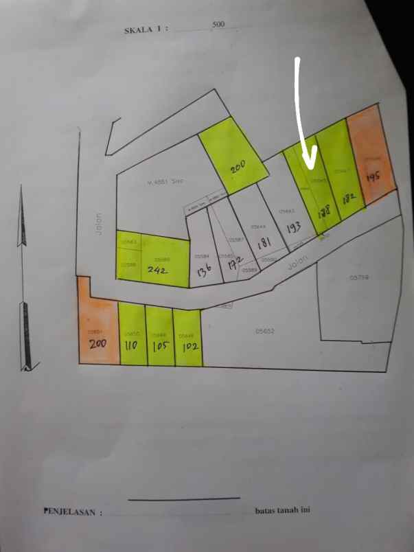 tanah kavling siap bangun imb ready di pondok bambu