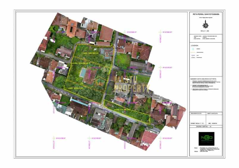 tanah strategis shm terluas di pusat kota jogja