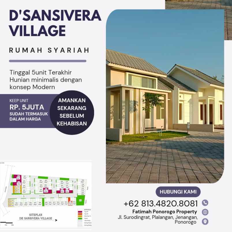 terlaris rumah syariah minimalis di ponorogo