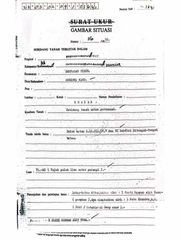 dijual 2 32 are jl badak agung utara renon denpasar