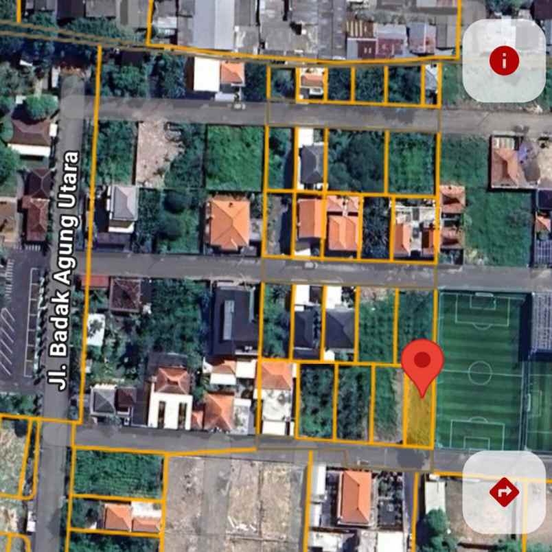 dijual 2 32 are jl badak agung utara renon denpasar