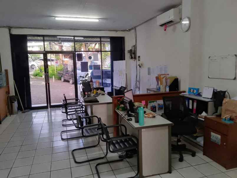 dijual 2 ruko gandeng di jalan raya tajur ruko galaxy