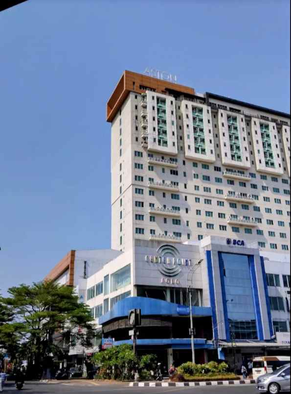 dijual apartemen hotel mall lokasi solo jawa tengah